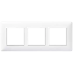 Placca 6M (2+2+2) int57 bianco PLANA VIMAR