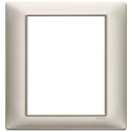 Placca 8M nichel opaco PLANA VIMAR