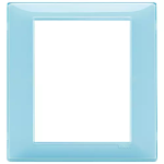 Placca 8M Reflex acqua PLANA VIMAR