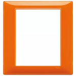 Placca 8M Reflex arancio PLANA VIMAR