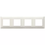 Placca 8M (2+2+2+2) int71 bianco granito PLANA VIMAR