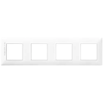 Placca 8M (2+2+2+2) int71 antibatterico PLANA VIMAR