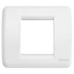 Placca Rondò 1-2M bianco SERIE VIMAR IDEA