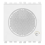 Suoneria elettron. 3 sequenze 12V bianco SERIE VIMAR ARKÈ
