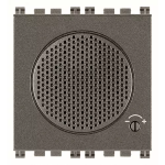 Suoneria elettron. 3 sequenze 12V Metal SERIE VIMAR ARKÈ