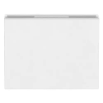 Cover per tasca portabadge 2M bianco SERIE VIMAR ARKÈ
