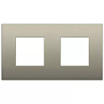 Placca 4M (2+2)int71 CL champagne matt SERIE VIMAR ARKÈ