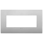 Placca Classic 5M BS silver matt SERIE VIMAR ARKÈ