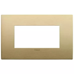 Placca Classic 4M ottone spazzolato SERIE VIMAR ARKÈ