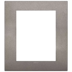 Placca Classic 8M titanio matt SERIE VIMAR ARKÈ