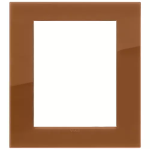 Placca Classic 8M Reflex caramel SERIE VIMAR ARKÈ