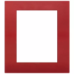 Placca Classic 8M rosso matt SERIE VIMAR ARKÈ