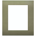 Placca Classic 8M verde matt SERIE VIMAR ARKÈ