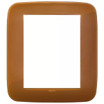 Placca Round 8M Reflex caramel SERIE VIMAR ARKÈ
