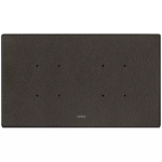 Placca 5MBS (2+blank+2) tabacco SERIE VIMAR EIKON TAKTIL