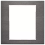 Placca 8M grigio lava SERIE VIMAR EIKON EVO