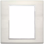 Placca 8M titanio SERIE VIMAR EIKON EVO
