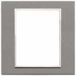 Placca 8M quarzite grigia SERIE VIMAR EIKON EVO