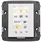 Touch screen KNX 4,3in Full Flat bianco SERIE VIMAR EIKON EVO