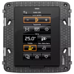 Touch screen KNX 4,3in Full Flat grigio SERIE VIMAR EIKON EVO