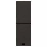 Comando doppio XT By-me advanced 1M nero SERIE VIMAR LINEA