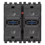 Due pulsanti BASCULATO + ATTUATORE TAPPARELLA lamelle RICAMBIO SERIE VIMAR ARKÈ