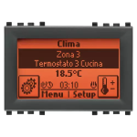 Centrale touch screen 3M grigio RICAMBIO SERIE VIMAR EIKON