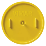 Coperchio antimalta d60mm giallo VIMAR