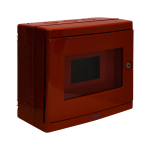 CENTRALINO ROSSO IP55 VETRO FRANGIBILE 8M AVE