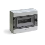 QUADRO IP65 DA PARETE 12 MODULI DIN AVE