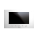 TOUCH SCREEN VIDEOCITOFONO 7" BIANCO - 2 FILI AVE