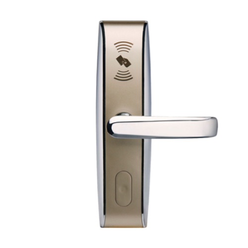 SERRATURA ELETTRONICA CON MANIGLIA APERTURA CON BADGE MIFARE