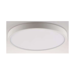 PLAFONIERA QUADRATA DA SOFFITTO LED DOMO COLORE BIANCO 24W 2200LM LUCE NATURALE 4000K IP44 DIMENSIONI 24 X 24CM