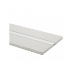 PROFILO IN ALLUMINIO INCASSO 2MT CON DIFFUSORE E PEZZO DI CARTONGESSO INTEGRATO