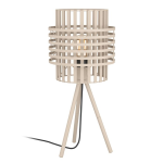 LAMPADA DA TAVOLO OLTAMAR 1 X E27 STRUTTURA ACCIAIO SABBIA H455 Ø210