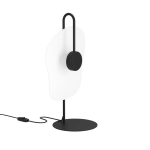 LAMPADA DA TAVOLO LARDERIA LED 5,4W 3000K 540 LUMEN STRUTTURA ACCIAIO NERO L265 H500