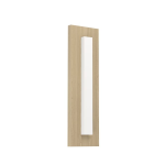 APPLIQUE DA ESTERNO IP44 BITETTO ACCIAIO NERO 7W 770 LUMEN 3000K L120 H430