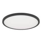 PLAFONIERA SARSINA-Z LED 33,5W 2700-6500K 4300Lm CAMBIO COLORE CON APP O TELECOMANDO CORNICE NERA