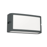 APPLIQUE CAMARDA LED IP54 ESTERNO 10,5W 4000K 1200 LUMEN ALLUMINIO ANTRACITEL220 H110