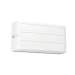 APPLIQUE CAMARDA LED IP54 ESTERNO 10,5W 4000K 1200 LUMEN ALLUMINIO BIANCO L220 H110