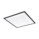 PLAFONIERA SALOBRENA 1 LED 33W 4000K 4700Lm ALLUMINIO NERO 595 X 595 MM