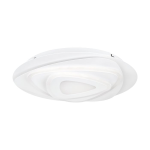 LPAFONIERA PALAGIANO LED 21W 4000K 3100Lm ACCIAIO BIANCO E POLICARBONATO Ø380 H55