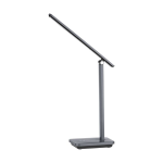 LAMPADA DA TAVOLO INIESTA LED 3,6W 3000-6500K 360Lm POLICARBONATO GRIGIO E NERO L330 x 35 H350