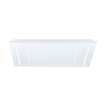 PLAFONIERA ALBARCA LED 18W 3000-6500K 2400Lm ALLUMINIO BIANCO CAMBIO COLORE TELECOMANDO L438 x 438 H69