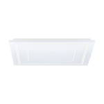 PLAFONIERA ALBARCA LED 29W 3000-6500K 4100Lm ALLUMINIO BIANCO CAMBIO COLORE CON TELECOMANDO L588 x 588 H69