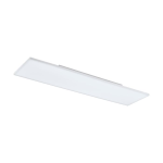 PLAFONIERA TURCONA LED 33W 4000K 4200Lm ACCIAIO BIANCO 120 x 30 H6