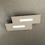 FINE SERIE - WALLY APPLIQUE/PLAFONIERA 2 LUCI(COMPOSTO DA 2 PZ. 1138/40-SA)