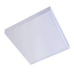 PLAFONIERA LED QUADRATA 36W CON DRIVER 40 X 40 CM CCT 3000K 4000K 6000K