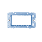 Supporto con Viti S44 per Scatole Rettangolari 4 Moduli