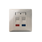 Rosetta di connessione di 1 porta LAN e 1 porta telefonica.